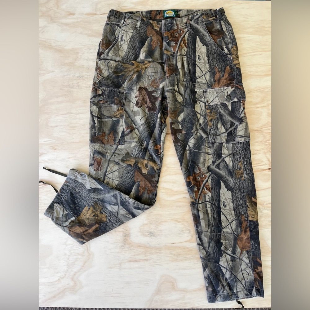 Cabela's Men's Realtree Cargo Hunting Camo Pants Size 40 Reg
